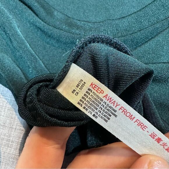 FP | Intimately Slinky Tee Bodysuit in Pine Size S - Picture 7 of 9